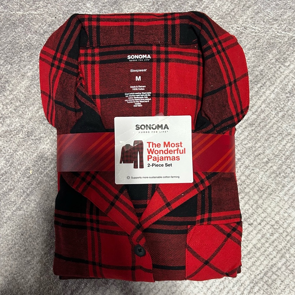 Buffalo Check Pajama Set